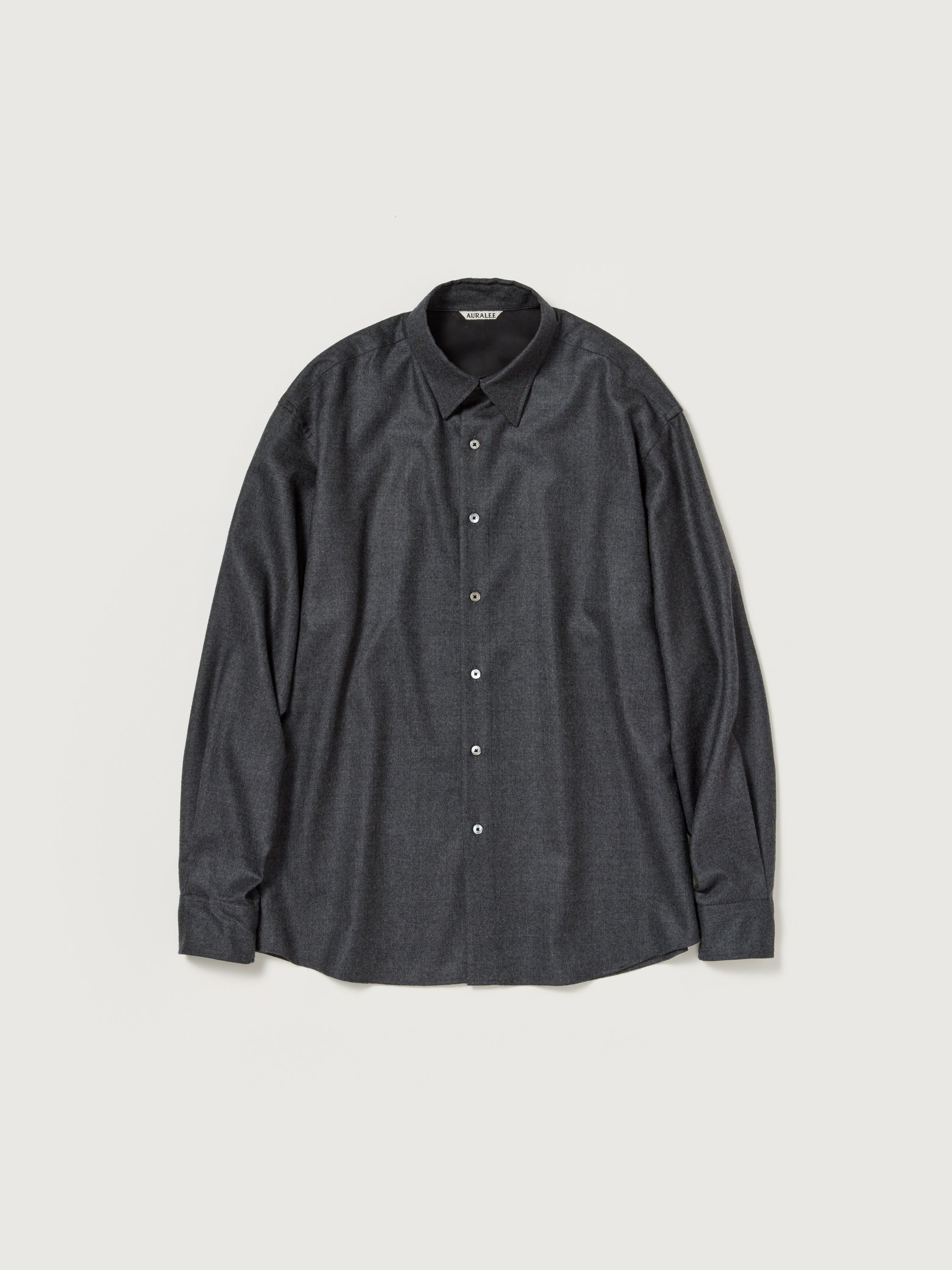 AURALEE 26AW SUPER LIGHT WOOL SHIRT